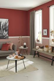 Une Bonne Facon De Relooker Le Salon C Est De Le Repeindre En Associant Des Teintes Assorties Deco Comp Peinture Interieur Maison Decoration Hall Deco Maison