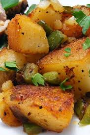 Home Fried Potatoes Recipe Potato Side Dishes Dinner Side Dishes Recipes