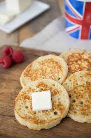 English Crumpets Recipe Bread Recipes Homemade Crumpet Recipe English Crumpets