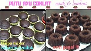7) taburi parutan keju atau coklat putih secukupnya sebagai topping. Resep Kue Putu Ayu Coklat Coffee Mocha Yang Enak Dan Lembut Tanpa Mixer Takaran Sendok Cuma 1 Telur Youtube