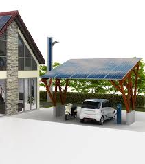 Der Carport Wird Zum Allrounder Solaranlage Grundach Abstellkammer Oder Sogar Golfabschlagplatz Okay Letzteres Durft Sonnenkollektor Solarhaus Carport