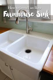 Installing An Ikea Farmhouse Sink Ikea Farmhouse Sink Ikea Farmhouse Farmhouse Sink