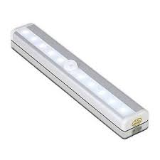 Brightoutlets Motion Sensor Night Light Bar Battery Operated 10 Led Lights For Under Cabinet Lighting Closet Hallway Stairs Portable