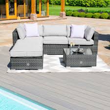 Keep your garden looking tidy with trimmers, lawnmowers and more. Rattan Garden Furniture Rio Grey Corner Group Oak Furniture House