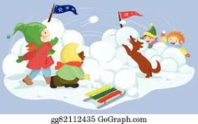 Clip art is a great way to help illustrate your diagrams and flowcharts. Snowball Fight Clip Art Royalty Free Gograph