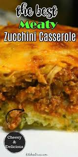 Meaty Zucchini Casserole In 2020 Zucchini Casserole Recipes Zucchini Ground Beef Recipe Zucchini Casserole