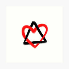 You can choose your color for the heart from the last image in this listing. Adoption Symbol Wall Art Redbubble