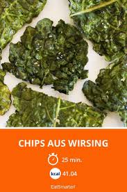 Chips Aus Wirsing Rezept Grunkohl Chips Wirsing Chips Rezept