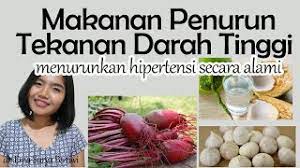 Tekanan darah bisa saja meningkat akibat stres, rasa gelisah, takut ataupun marah. Makanan Menurunkan Tekanan Darah Tinggi Untuk Penderita Hipertensi Emasuperr Youtube