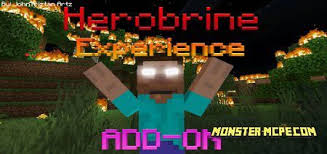 Descripción de mcpe herobrine mod descargo de responsabilidad: Herobrine Experience Mod 1 13 Only Minecraft Bedrock Addons Mod