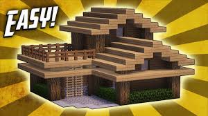 Minecraft How To Build A Survival Starter House Tutorial 9 Https Cstu Io 88aff9 Avec Images Maison Minecraft Idees Minecraft Jeux Minecraft