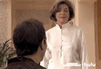 If i wanted something your thumb touched, i'd eat the inside of your ear. ask feministcaptainkirk a question #nice guys #lucille bluth #gif warning #oc #male entitlement #casual cissexism. Lucille Bluth Gif By Hulu Find Share On Giphy