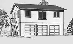 Our designers have created many carriage house plans and garage apartment plans that offer you options galore! 3 Car 2 Story Apartment Garage Plan 1632 1 35 2 X 24