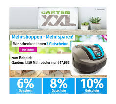 In bezug auf den aktuellen preis von garten xxl können kunden gartenxxl.de öffnen, um nach updates von 50 zu suchen. Gartenxxl Bis Zu 10 Rabatt Z B Gardena Mahroboter Mytopdeals