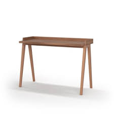 Mesa escritorio de melamina natural 120x75 cm Erik