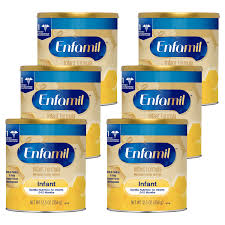0 to 2 month old children. Enfamil Infant Formula Milk Based Baby Formula With Iron Omega 3 Dha Choline Powder Can 12 5 Oz Case Of 6