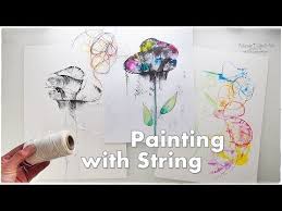 Youtube Cool Art Projects Painting Tutorial Flower Painting