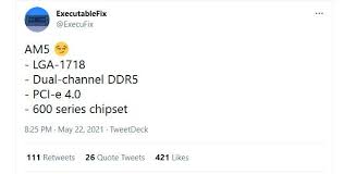 May 23, 2021 · thus, am5 will feature 387 additional pins compared to am4, upping the count to 1718 pins. Amd Rumoured To Be Switching To Lga For Am5 Socket