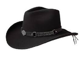 Harley Davidson Chain Hat Harley Davidson Hats Cowboy Hats Leather Hats