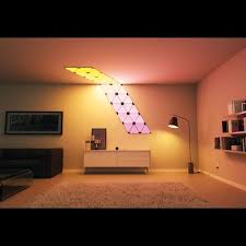 Nanoleaf Aurora Smart Led Light Panel 9 Pack Smart Lights Best Buy Canada Led Panel Light Led Lights Light Panels