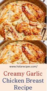The Best Creamy Garlic Chicken Breasts Recipe Di 2020 Resep Ayam Resep Makanan Resep Masakan