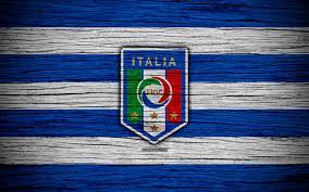 منتخب إيطاليا لكرة القدم (بالإيطالية: Download Wallpapers 4k Italy National Football Team Logo Europe Football Wooden Texture Soccer Italy European National Football Teams Italian Football Italy National Football Team Football Team Logos National Football Teams