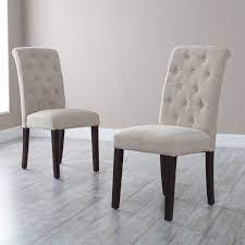 Dining chairs set of 6, modern upholstered dining chairs with wood legs, kitchen dining chairs w/ armrest, upholstered dining chair, tufted upholstered parsons dining chair, nailhead trim, beige, r194. Add Dining Chairs To Your Tables For Additional Comfort Dining Chairs Morgana Tufted P Tufted Dining Room Chair Upholstered Dining Chairs Parsons Dining Chairs