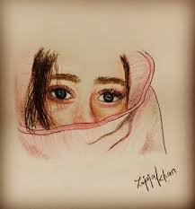 Caption..? 🤔 . . . Quick sketch 😅 How is it .. . . . . Follow  @zee_ky_arts . . . . #zk_art_and_craft #art #selftaughtartist #selfcreat  #forsale #pakistan #likes #follow #beginnerartist #artist #