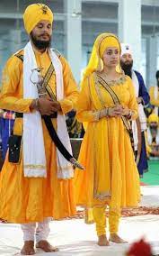 And they are the called the engagement shabads. Khalsa Couples