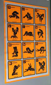 Original Vintage Black Light Poster Zodiac Sign 12 Sex Positions Astrology  Signs Chart - Etsy