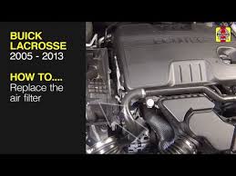 Detailed features and specs for the used 2006 buick lacrosse including fuel economy, transmission, warranty, engine type, cylinders, drivetrain and more. Buick Lacrosse 2005 2013 Replace The Air Filter Youtube