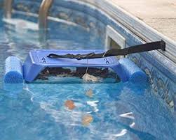Applying a pool patch in a timely fashion can help prevent leaks from damaging the pool's components or the surrounding areas. Amazon Com Zak The Pool Minder Hands Free Pool Skimmer Continually Captures Floating Debris Eliminates Need To Manually Skim Pool By Hand W Long Pole Easy To Clean Installs