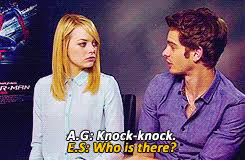30 flirty jokes to get the inspiration flowing on how to add a little more fun humour into your date. Knock Knock Blague Flirt Gif On Gifer By Bandizan