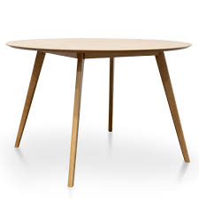 Jul 02, 2019 · a dining table can be an inviting space for friends and family to gather around to share meals and celebrate special occasions. Swanson Round Wooden Dining Table Natural Interior Secrets