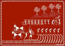 Pin by sangita on warli art | Worli painting, Painting, Tribal art