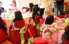 Kids Party Rental Kid Sized Tables Chairs In Orange County Strawberry Shortcake Party Kids Party Rentals Kids Party