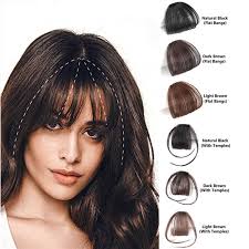 The hairstyle entails shorter hair set in front of your existing hair, framing the face with a fashionable flair. Halo Lady Beauty Clip In Air Bangs 613 Blonde Human Hair Flat Fringe Bangs Hairpins Brazilian Hairpieces Non Remy Replacement Bangs Aliexpress