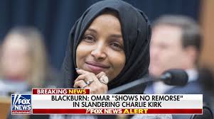 Conservatives call for Omar's removal after Charlie Kirk comments