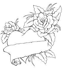 Teach your child how to identify colors and numbers and stay within the lines. Roses And Hearts Coloring Pages Best Coloring Pages For Kids