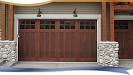 Service door for garage