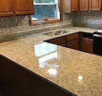 China G350 Shandong Rust Yellow Granite Countertop