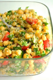 Quinoa Chickpea Tabbouleh Salad Recipe Food Recipes Cooking Recipes Whole Food Recipes