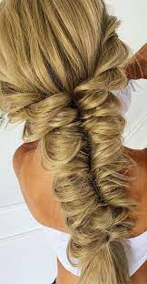 Side french braid bun hair tutorial. Cute Braided Hairstyles To Rock This Season Loose Messy Textured Braid