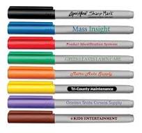 Customized Fine Tip Permanent Marker