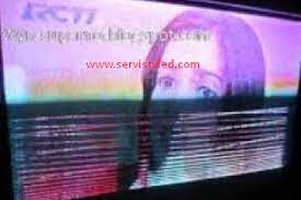 Pas tak idupin ternyata layarnya ga isi gambar 1/3 nya. Gambar Bergaris Pada Tv Led Lcd Servistv Led Lcd