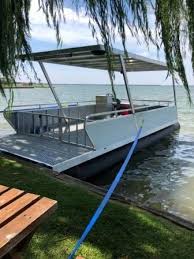 Pontoons And Floatation Platforms G M Poly Pontoon Shallow Water Boats Floating House