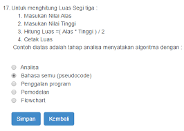 Secara harfiah kata wirausaha berasal dari kata wira artinya berani, sedangkan usaha adalah. Soal Uts Logika Algoritma Semester 1 Bsi