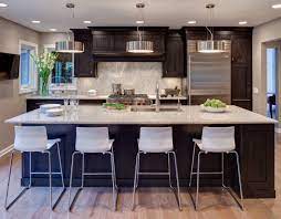 For example, you may be using a while it is certainly possible to pair dark countertops with deeply stained cabinets, the combination of light and dark seem to give the kitchen more visual. Dark Cabinets Light Countertop Houzz