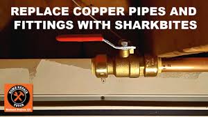 The autocut tool is fantastic because it cuts copper quickly and leaves a square cut. Replacing Copper Pipes And Fittings With Sharkbite Push Fit Connectors Youtube