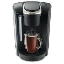 Keurig K Select Single Serve K Cup Pod Coffee Maker Matte Black Pod Coffee Makers Single Serve Coffee Makers Keurig Coffee Makers